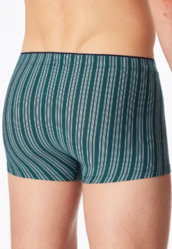 Shorts grün gestreift - Long Life Soft