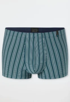 Shorts grün gestreift - Long Life Soft