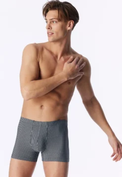 Shorts Streifen jade - Pure Micro