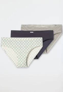 Slips 3er-Pack mehrfarbig bedruckt - 95/5