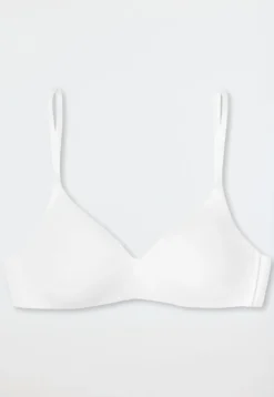 Soft BH Organic Cotton gepaddet ohne Bügel weiß - 95/5