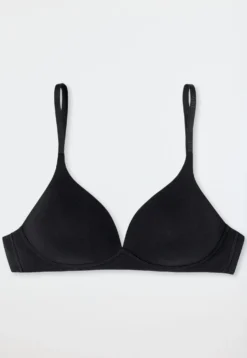 Soft BH Organic Cotton mit Schale schwarz - 95/5
