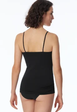 Spaghetti-Top 2er-Pack schwarz - 95/5