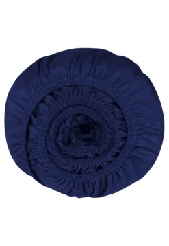 Spannbettlaken Jersey navy - SCHIESSER Home