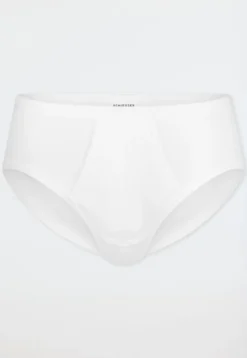 Sportslip mit Eingriff Feinripp weiß - Original Classics