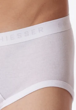 Sportslips 2er-Pack mit Eingriff Feinripp weiß - Original Feinripp