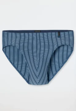 Supermini Slip atlantikblau gestreift - Long Life Soft