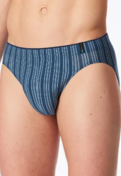 Supermini Slip atlantikblau gestreift - Long Life Soft