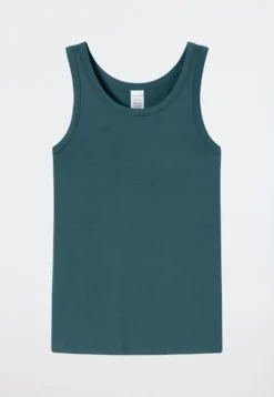 Tanktops 2er-Pack grün/ weiß - 95/5