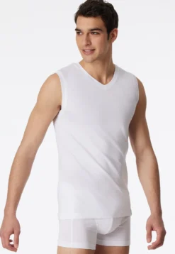 Tank Top weiß - Long Life Cotton