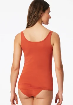 Trägertops 2er-Pack terracotta/creme - Modal Essentials