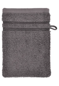 Waschlappen Milano 16x22 antrhazit - SCHIESSER Home