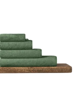 Waschlappen Milano 16x22 dunkelgrün - SCHIESSER Home