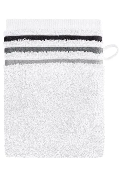 Waschlappen Skyline Color 16x22 weiß - SCHIESSER Home